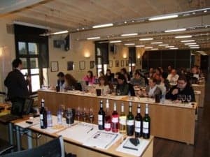 Cata de Pirineos en el Espacio del Vino de la D.O. Somontano. 