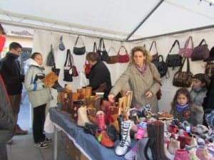 Hubo compras a pesar del frío. JLP.
