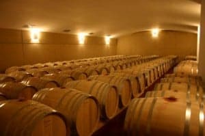 Sala de barricas. Bodegas Obergo. Foto: www.obergo.es