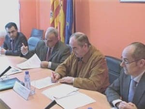 Convenio firmado en La Litera. 