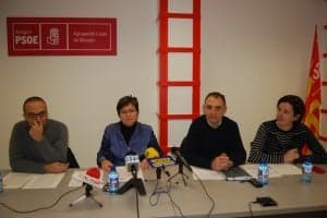 Grupo socialista de Monzón. JLP.
