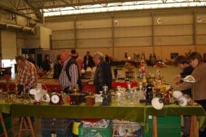 Buena afluencia de visitantes a la feria. JLP.