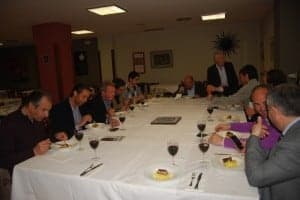 Degustación de tapas en el Restaurante Pirineos. JLP.