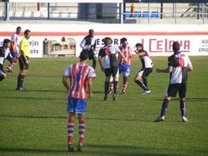 Partido ante el Ebro. Ángel Huguet.
