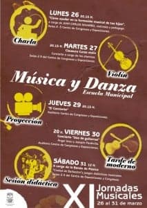 Cartel de las jornadas. 