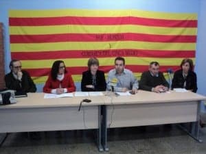 Integrantes del PAR en el Cinca Medio. 