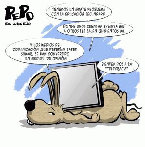 Pepo el conejo, por Juan Fer.