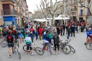Ambiente en la llegada. CCB.