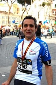 Antonio Bernard en Roma. 
