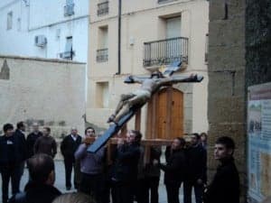 Procesión del Santo Cristo. 