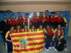 El equipo de Atades Huesca.