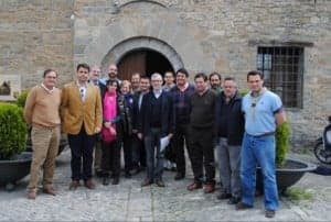El grupo Scout en Griebal. 