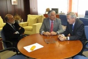 Reunión con el consejero Suarez. 