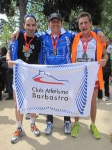Atletas de Barbastro. 