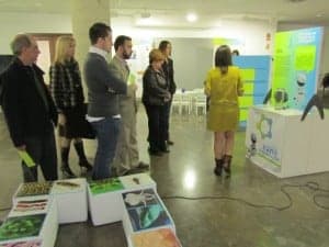 Visitas guiadas a la exposición. JLP.