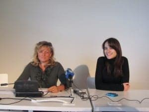 Maite López y María Puértolas. José Luis Pano.