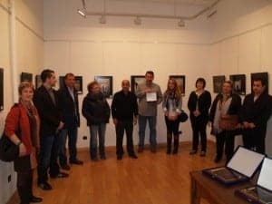 Acto de entrega del premio local. JLP.