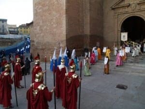 Inicio de la procesión del Santo Entierro. JLP.