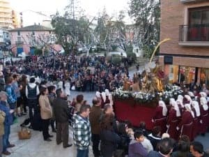 La Burreta a su salida de la Catedral. JLP.