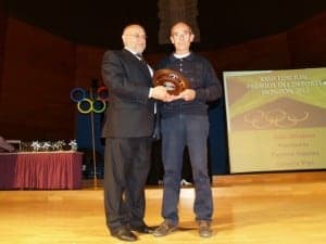 Premio a los valores humanos. JLP.