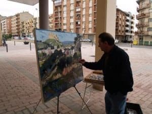 Concurso de pintura rápida. JLP.