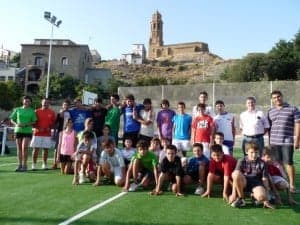 Jóvenes en el Parque Multiaventura de Los Palomares. JLP.