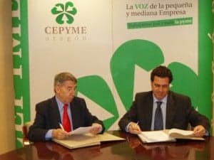 Firma del acuerdo.