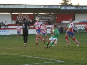 El Barbastro fue un auténtico vendaval. Carlos Marco.