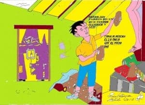 Viñeta: Paco Velázquez (Estada).