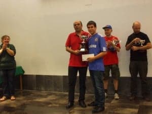 Daniel Forcén, campeón. 