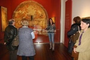 Una visita guiada al Museo. JLP.