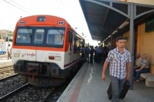 Estación de tren de Monzón. José Luis Pano.