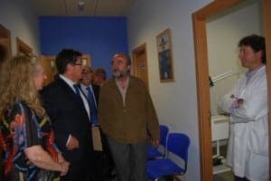 Visita a las instalaciones del Centro Multiservicios. JLP.