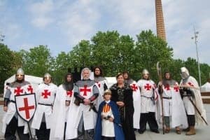 Jaime I, con su madre Violante y Mont Rodon. José Luis Pano.