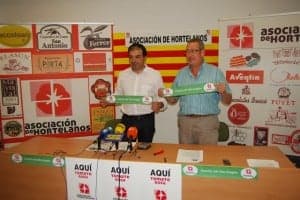 José Antonio Armengol y Esteban Andrés con la nueva marca. JLP.