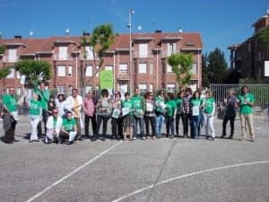 Protesta de los profesores del IES Hermanos Argensola. 