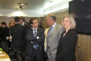 El consejero de Economía de Aragón. 