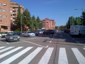 Nuevos aparcamientos junto al Juzgado. 