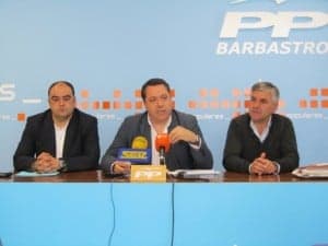 Solana con Javier Hernández y Manuel Garuz. JLP.