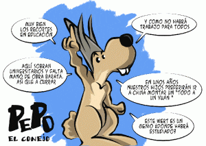 Pepo el conejo. Juanfer Briones.