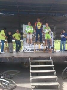 Podium en Secastilla.