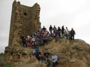 Foto de familia en la Torre Farnagüelo. 