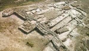 Área excavada de La Codera. 