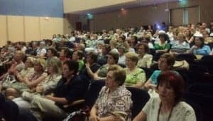 Asamblea en el Centro de Congresos.
