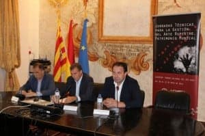 Facerías, Cosculluela y Altemir en la clausura de las jornadas. 