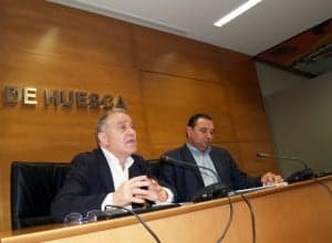 Luis Gracia presenta el plan de obras. DPH.