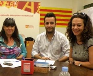 Representantes del PAR de Barbastro. 