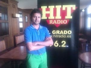Alejandro Ballesteros, director de Hit Radio El Grado. JLP.