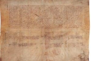 Acta del documento de Caspe.
