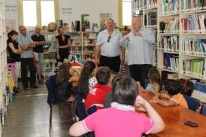 Encuentro con alumnos de la Escuela Mpal. Ajedrez Sariñena.